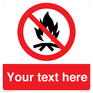 Custom prohibition No campfire